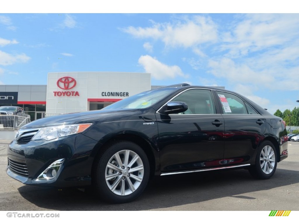 2013 Camry Hybrid XLE - Cosmic Gray Metallic / Light Gray photo #1