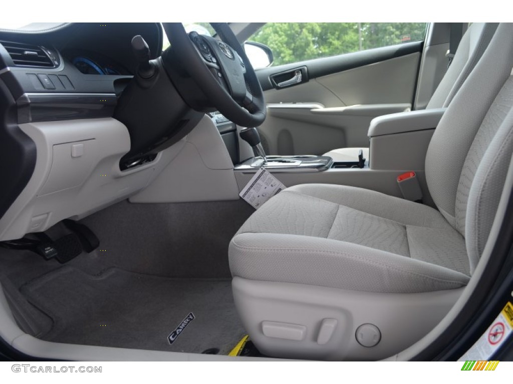 2013 Camry Hybrid XLE - Cosmic Gray Metallic / Light Gray photo #5