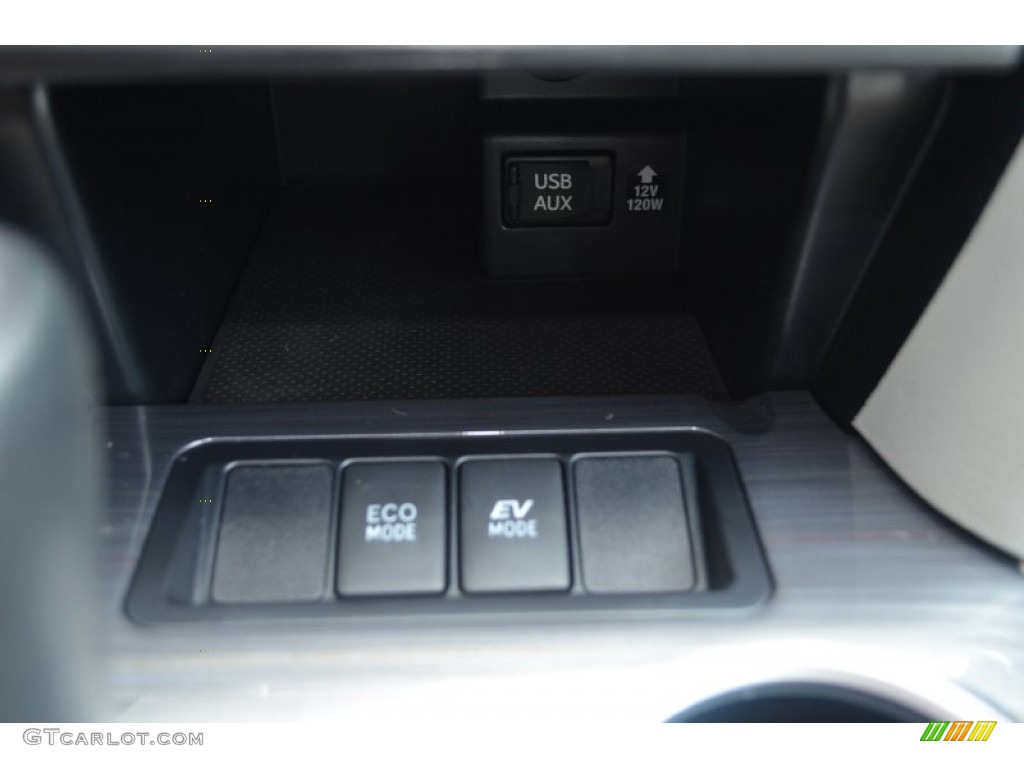 2013 Camry Hybrid XLE - Cosmic Gray Metallic / Light Gray photo #14