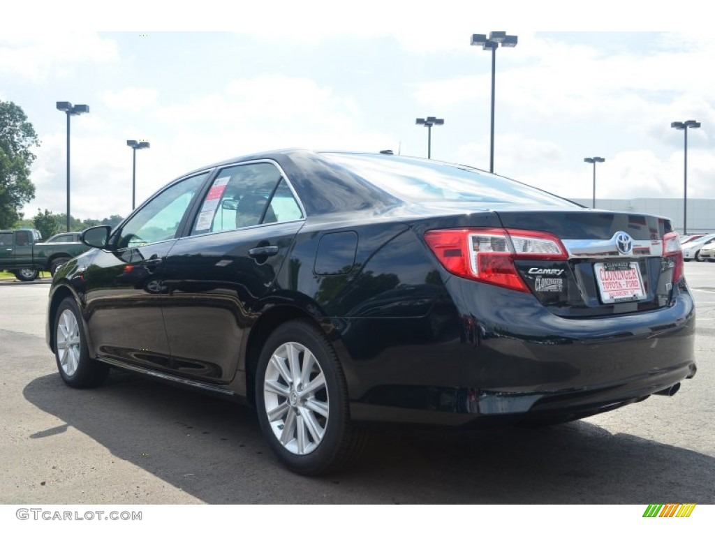 2013 Camry Hybrid XLE - Cosmic Gray Metallic / Light Gray photo #22