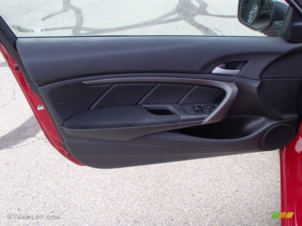 2011 Accord LX-S Coupe - San Marino Red / Black photo #12