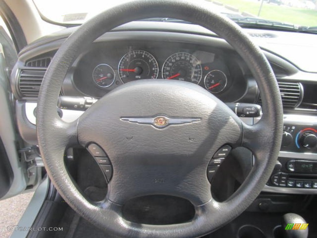 2006 Sebring Touring Sedan - Linen Gold Metallic Pearl / Dark Slate Gray photo #13