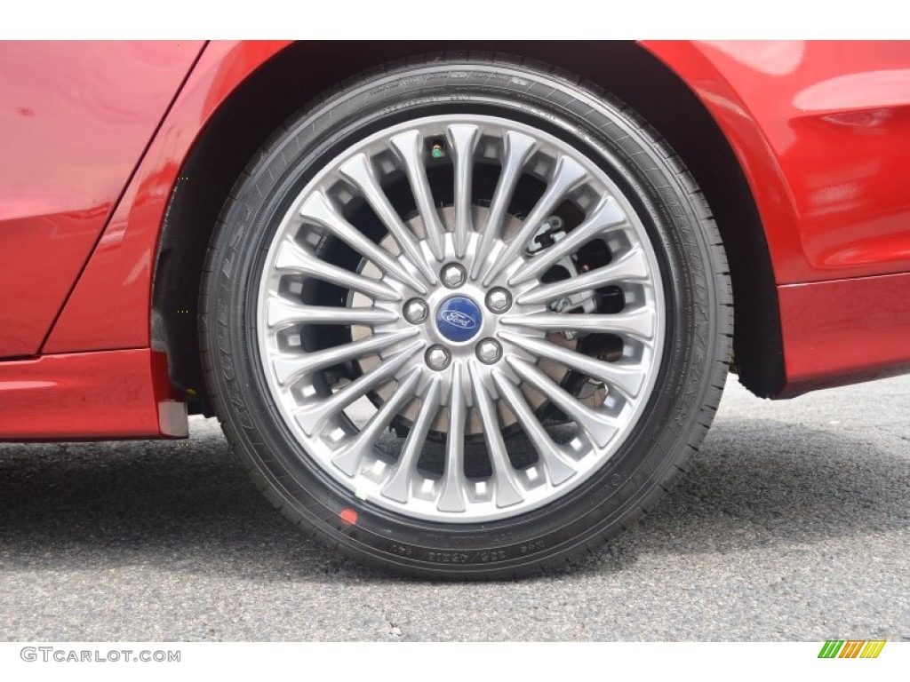 2014 Ford Fusion Titanium Wheel Photo #84556045