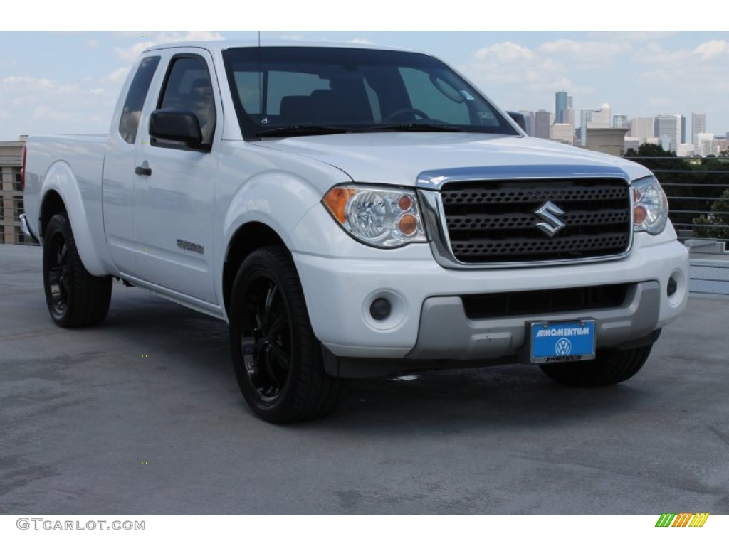 2009 Equator Extended Cab - Glacier White / Graphite photo #1