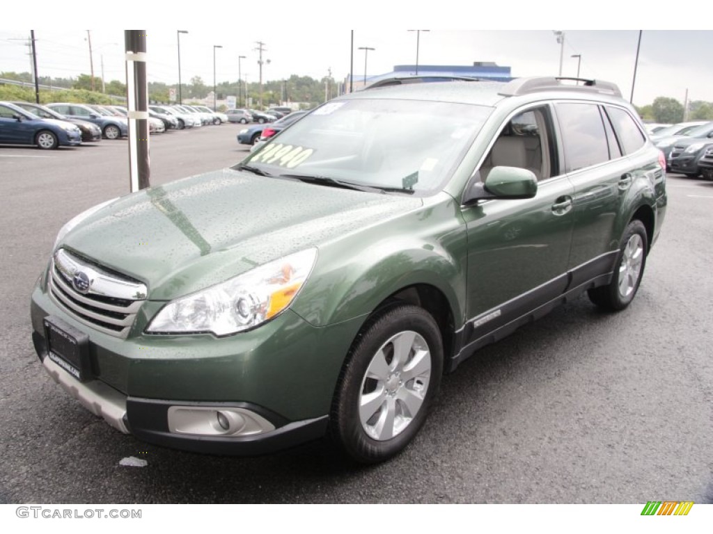 Cypress Green Pearl 2010 Subaru Outback 2.5i Limited Wagon Exterior Photo #84556801