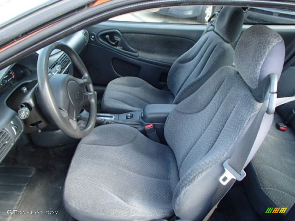 2005 Cavalier LS Coupe - Sunburst Orange Metallic / Graphite Gray photo #10