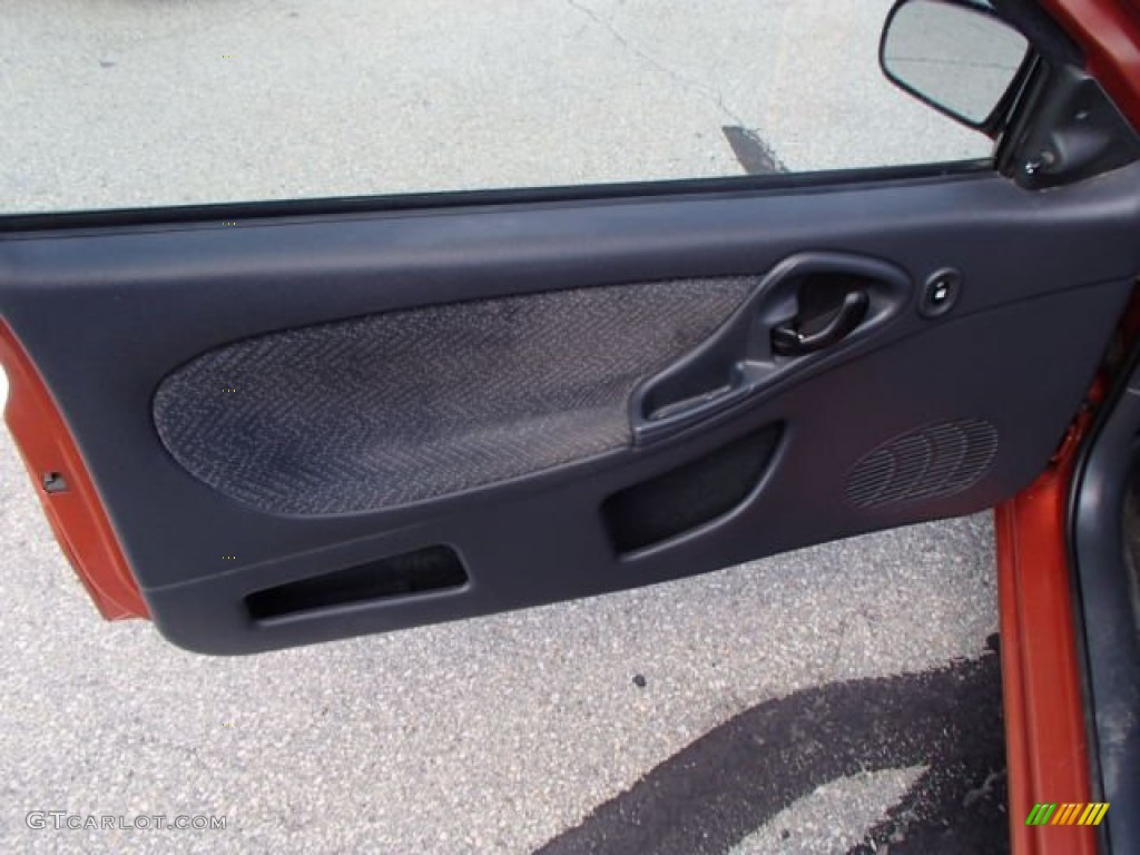 2005 Cavalier LS Coupe - Sunburst Orange Metallic / Graphite Gray photo #13