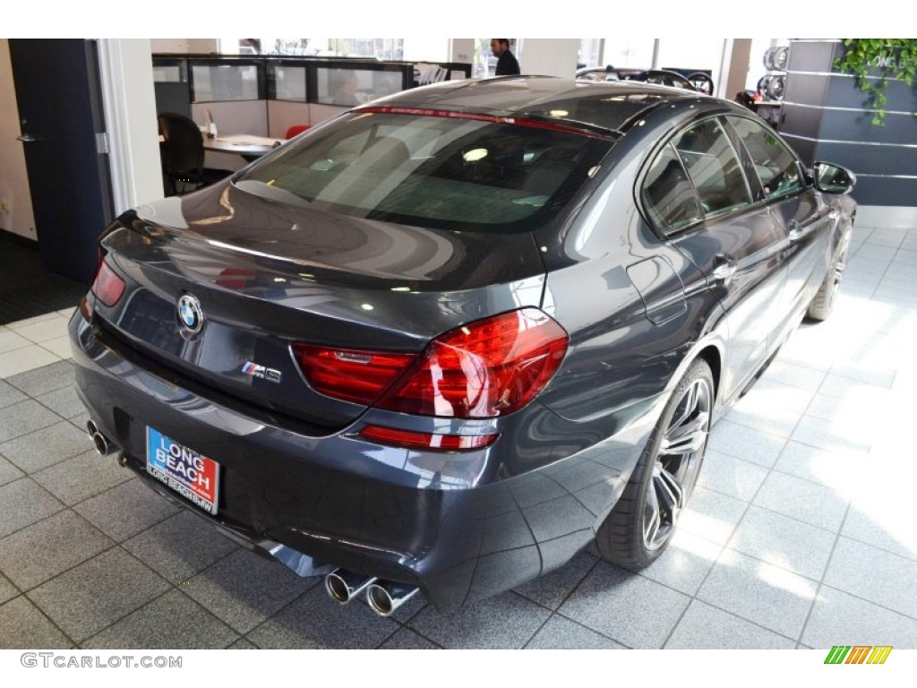 2014 M6 Gran Coupe - Singapore Grey Metallic / Black photo #3