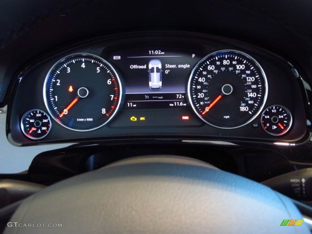 2014 Volkswagen Touareg V6 R-Line 4Motion Gauges Photo #84558869