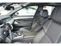 2014 BMW M5 Black Interior Front Seat Photo