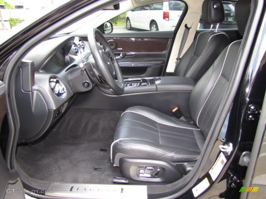 2012 Jaguar XJ XJ Supercharged Front Seat Photo #84559093