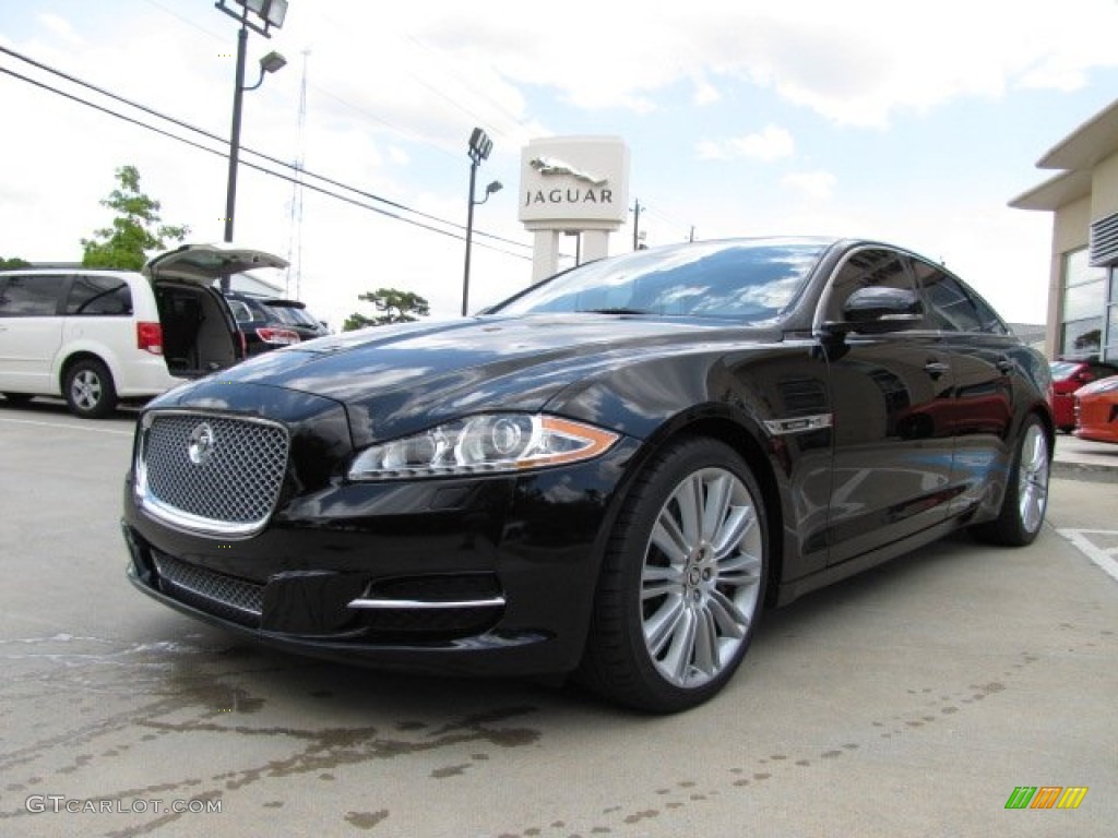 Ebony 2012 Jaguar XJ XJ Supercharged Exterior Photo #84559138