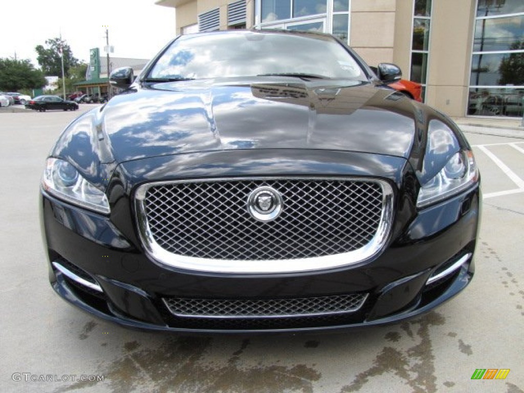 Ebony 2012 Jaguar XJ XJ Supercharged Exterior Photo #84559156