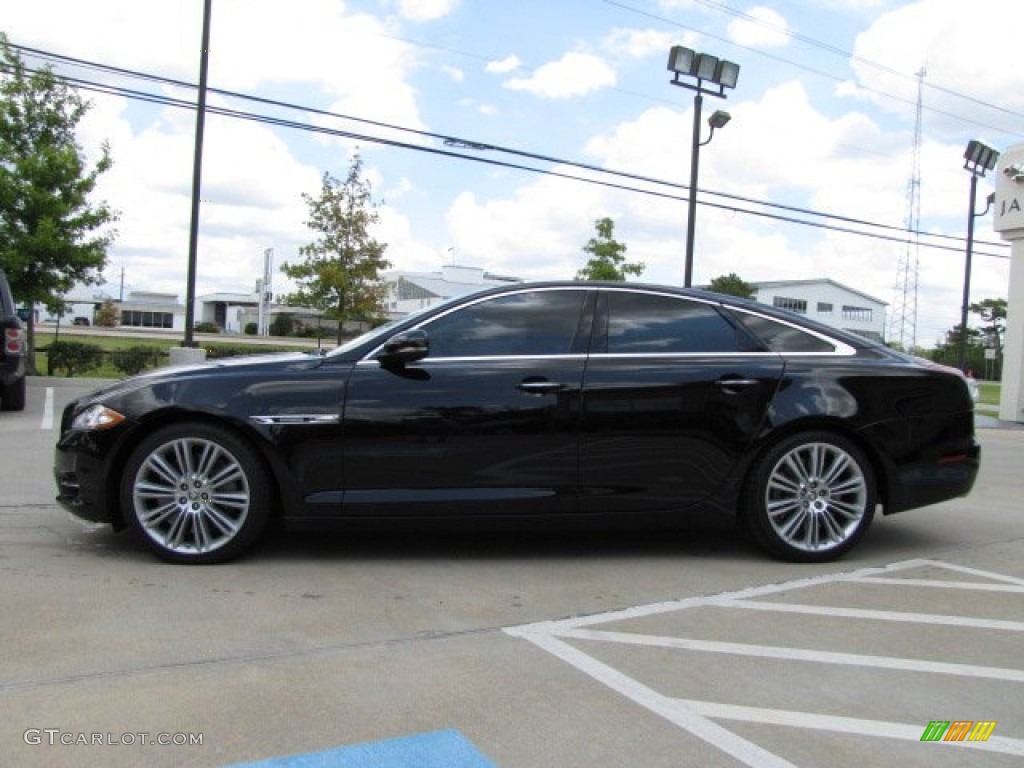 Ebony 2012 Jaguar XJ XJ Supercharged Exterior Photo #84559171