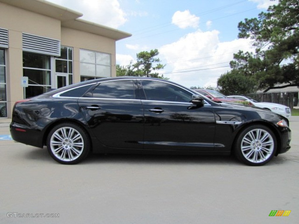 Ebony 2012 Jaguar XJ XJ Supercharged Exterior Photo #84559231