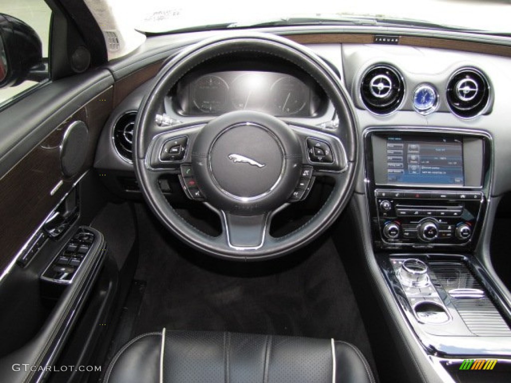 2012 Jaguar XJ XJ Supercharged Jet Dashboard Photo #84559261