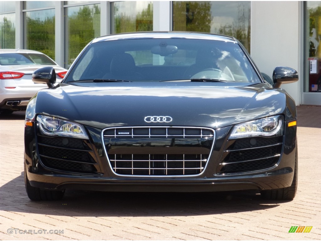 Phantom Black Pearl Effect 2010 Audi R8 5.2 FSI quattro Exterior Photo #84559321