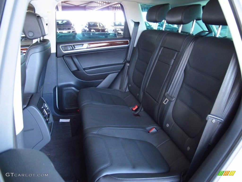 Black Anthracite Interior 2014 Volkswagen Touareg TDI Lux 4Motion Photo #84559603