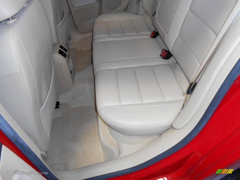 2008 Jetta SE Sedan - Salsa Red / Pure Beige photo #15
