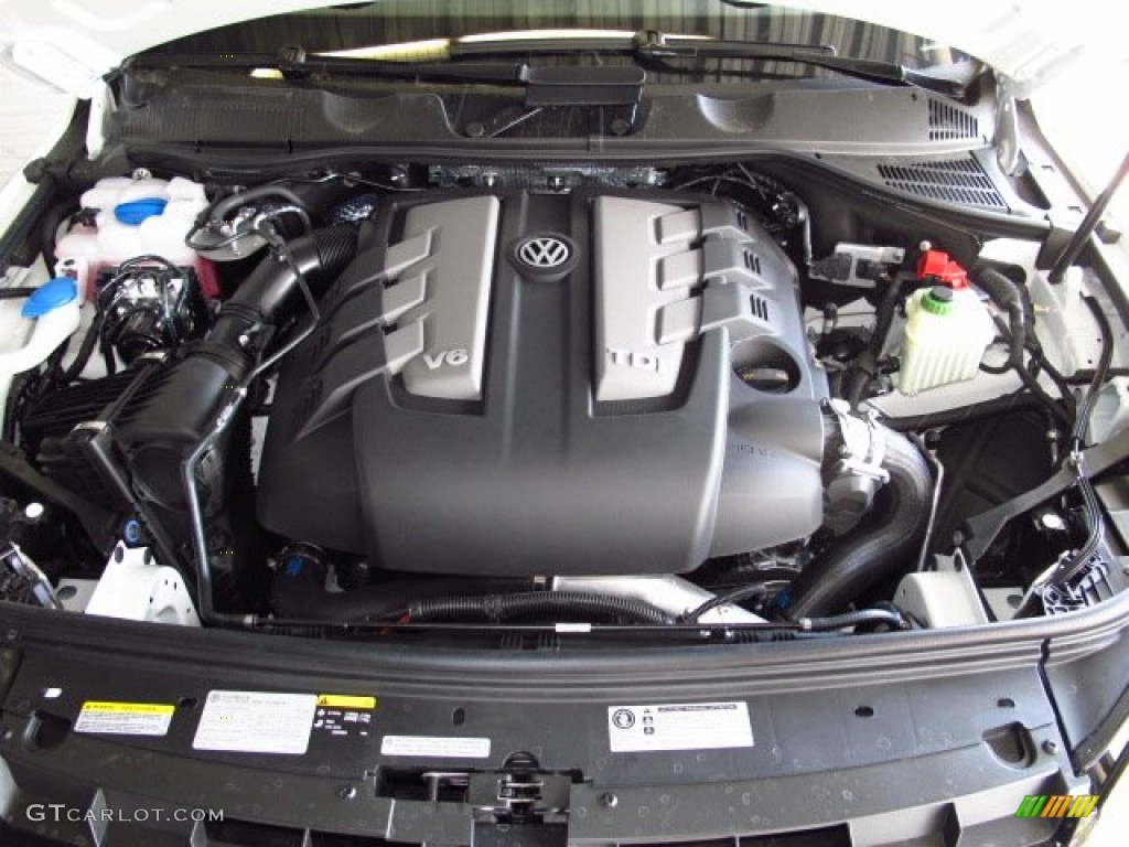 2014 Volkswagen Touareg TDI Lux 4Motion 3.0 Liter TDI DOHC 24-Valve Turbo-Diesel V6 Engine Photo #84559870