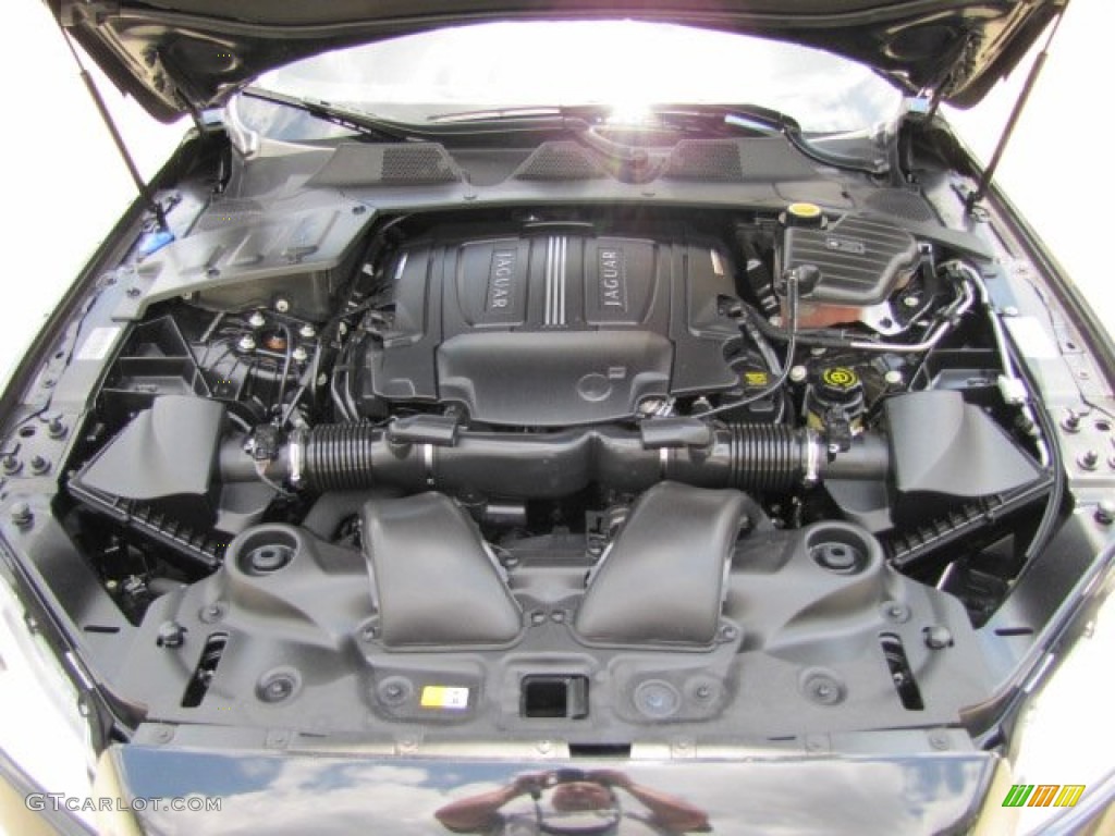 2012 Jaguar XJ XJ Supercharged 5.0 Liter Supercharged DI DOHC 32-Valve VVT V8 Engine Photo #84559906