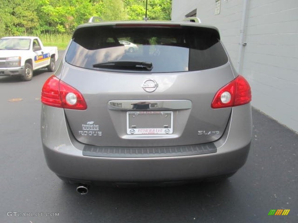 2011 Rogue SL AWD - Platinum Graphite / Gray photo #4