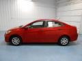 2012 Boston Red Hyundai Accent GLS 4 Door  photo #1