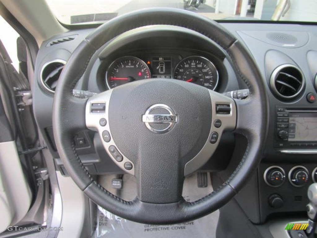 2011 Rogue SL AWD - Platinum Graphite / Gray photo #11