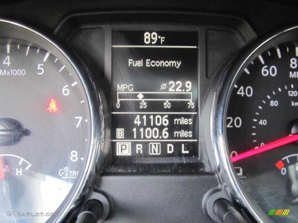 2011 Rogue SL AWD - Platinum Graphite / Gray photo #15
