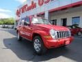 Flame Red 2005 Jeep Liberty Limited 4x4