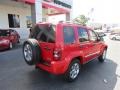2005 Flame Red Jeep Liberty Limited 4x4  photo #7