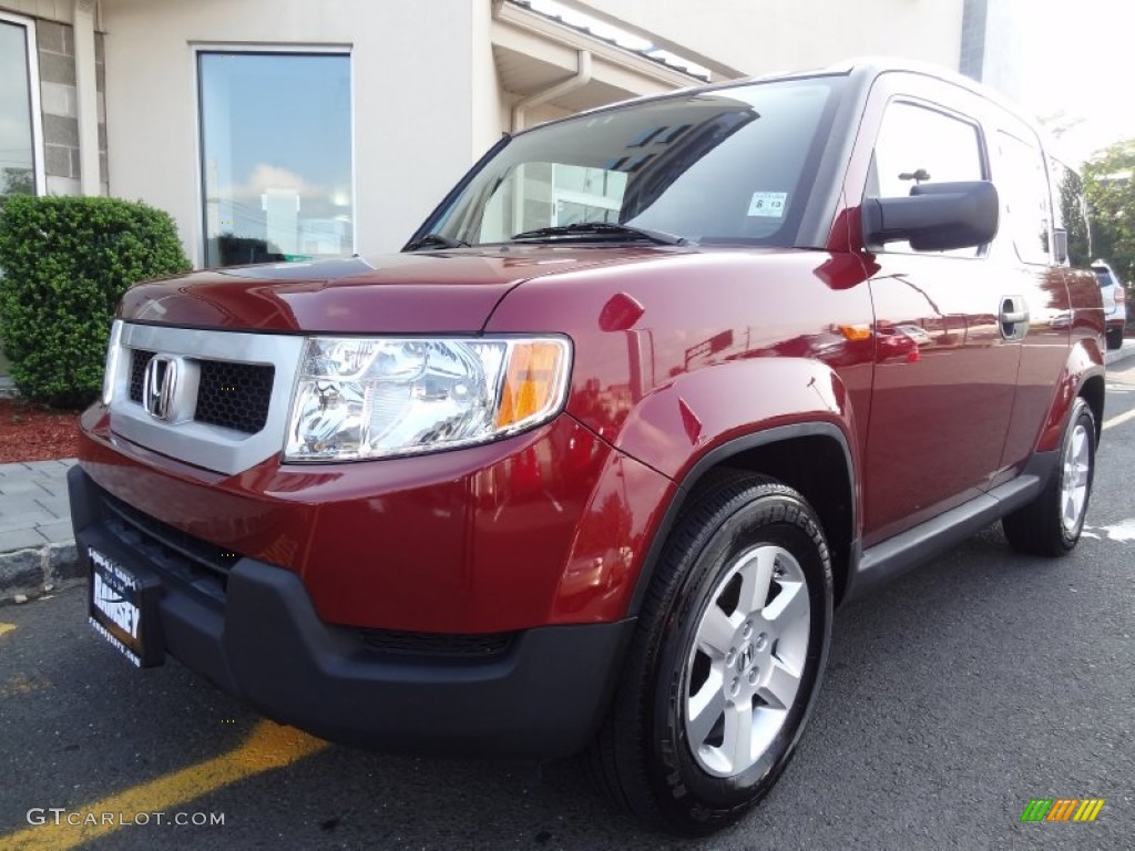 2009 Element EX AWD - Tango Red Pearl / Titanium photo #1