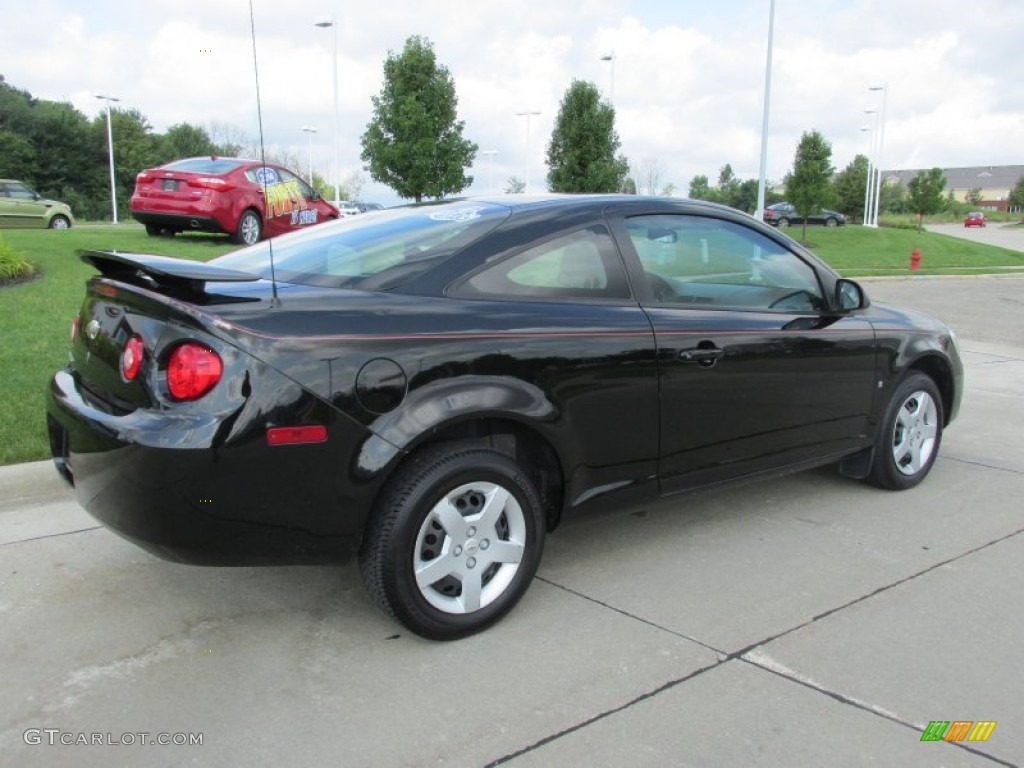 Black 2007 Chevrolet Cobalt LS Coupe Exterior Photo #84563632