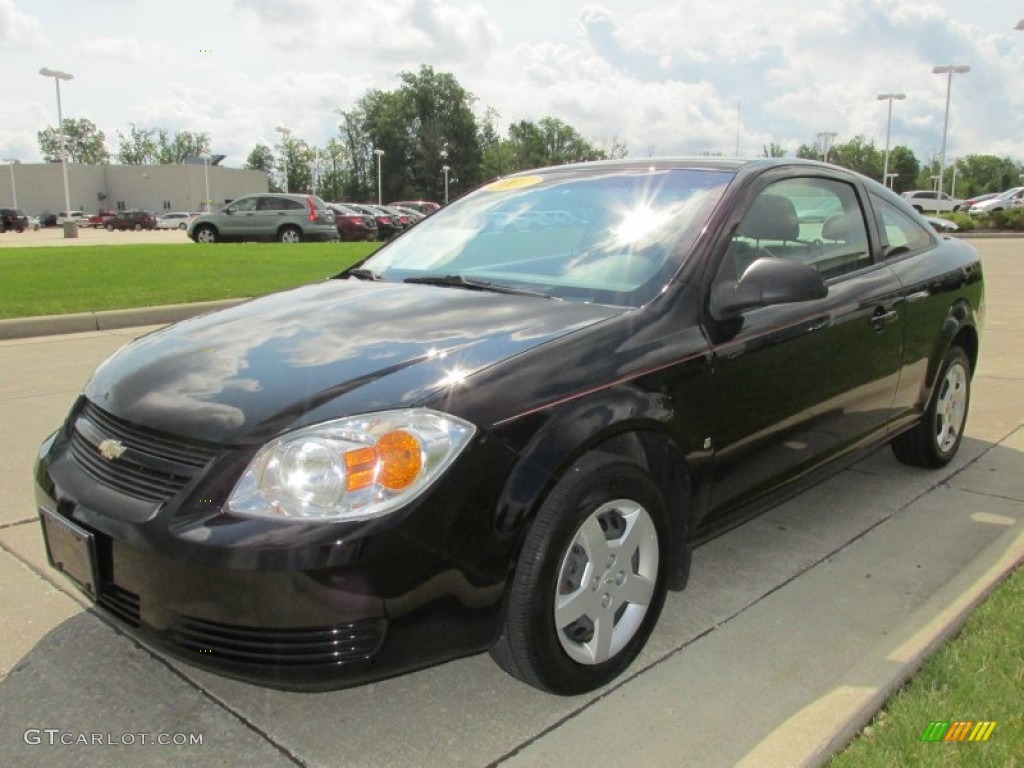 Black 2007 Chevrolet Cobalt LS Coupe Exterior Photo #84563659