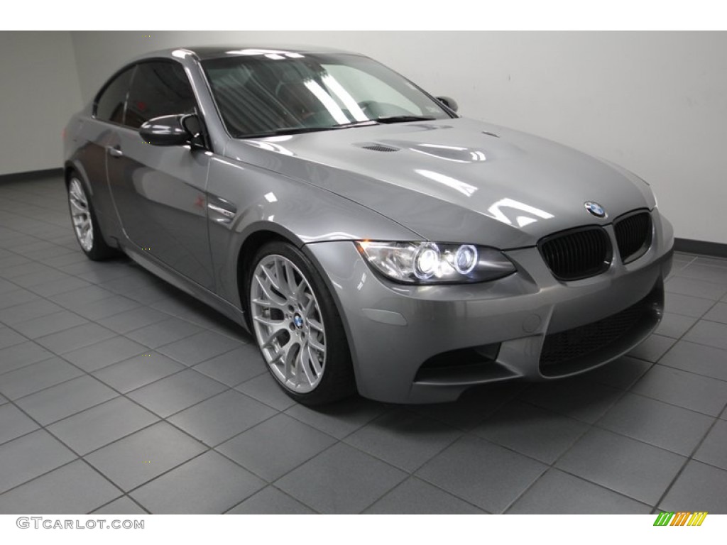 2012 M3 Coupe - Space Gray Metallic / Fox Red photo #1