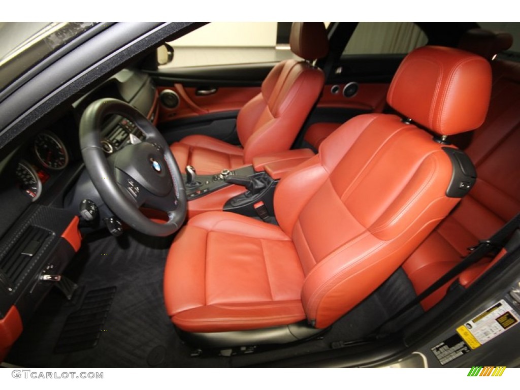 Fox Red Interior 2012 BMW M3 Coupe Photo #84564280