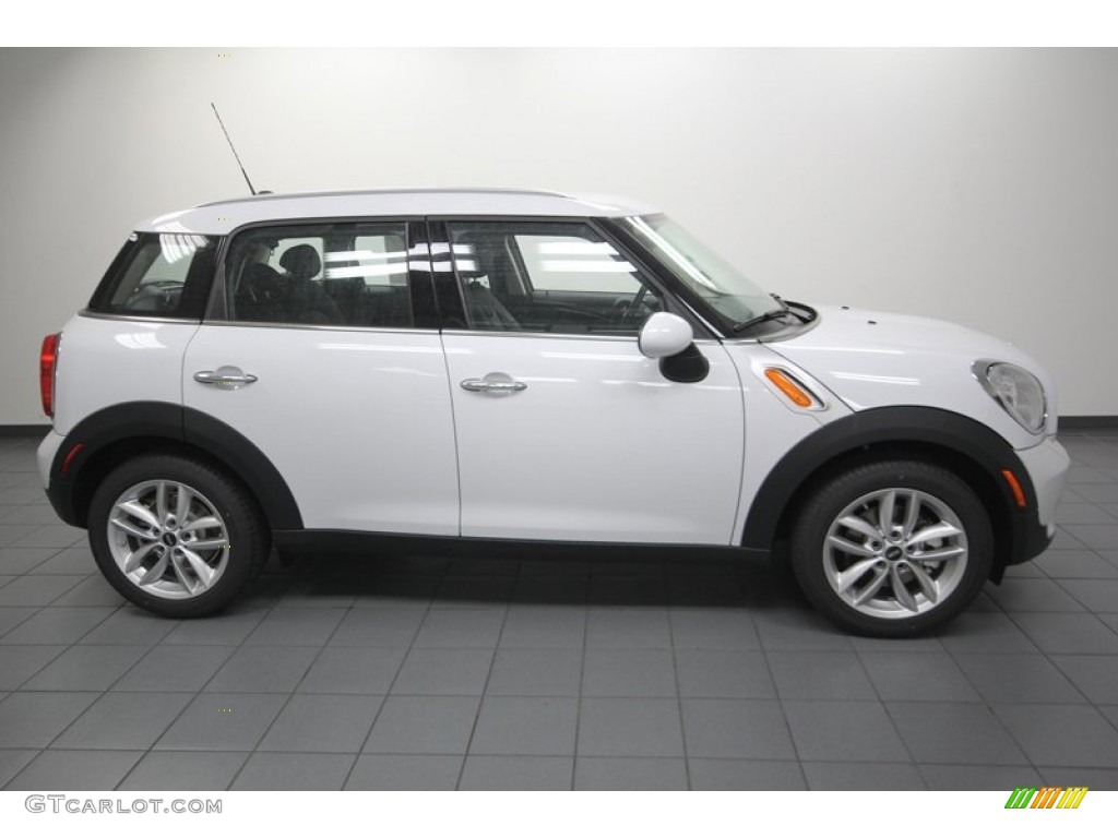 Light White 2014 Mini Cooper Countryman Exterior Photo #84564757