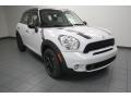 Light White 2014 Mini Cooper S Countryman Exterior