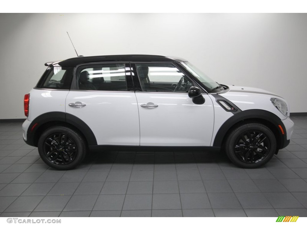 Light White 2014 Mini Cooper S Countryman Exterior Photo #84564844