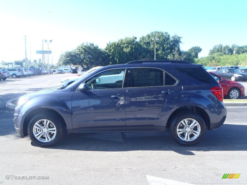 2013 Equinox LT - Atlantis Blue Metallic / Light Titanium/Jet Black photo #3