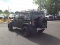 2012 Black Forest Green Pearl Jeep Wrangler Unlimited Sahara 4x4  photo #3