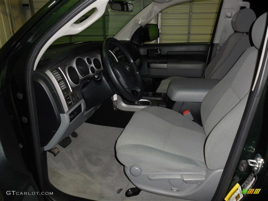 2011 Tundra Double Cab - Spruce Green Mica / Graphite Gray photo #10