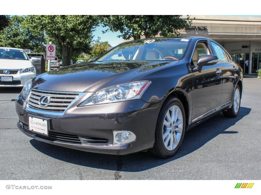 2010 ES 350 - Truffle Brown Mica / Parchment photo #3