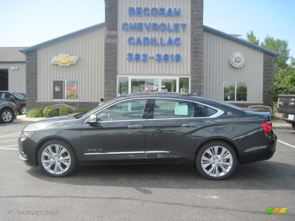 2014 Impala LTZ - Ashen Gray Metallic / Jet Black/Dark Titanium photo #1