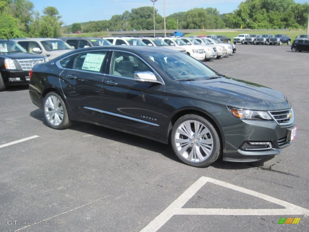 2014 Impala LTZ - Ashen Gray Metallic / Jet Black/Dark Titanium photo #3
