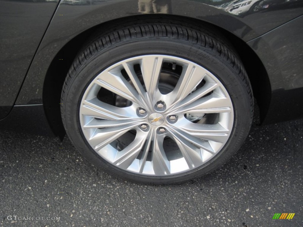 2014 Impala LTZ - Ashen Gray Metallic / Jet Black/Dark Titanium photo #6