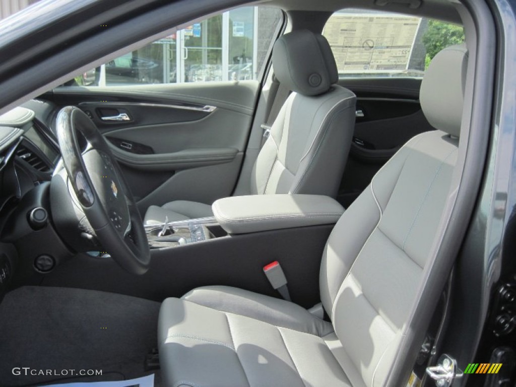 2014 Impala LTZ - Ashen Gray Metallic / Jet Black/Dark Titanium photo #8