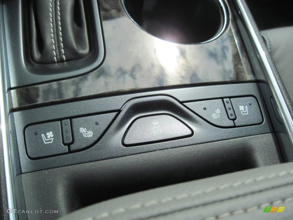 2014 Impala LTZ - Ashen Gray Metallic / Jet Black/Dark Titanium photo #13