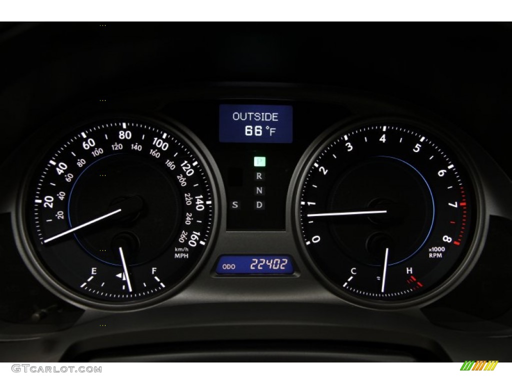 2010 Lexus IS 250 AWD Gauges Photo #84571174