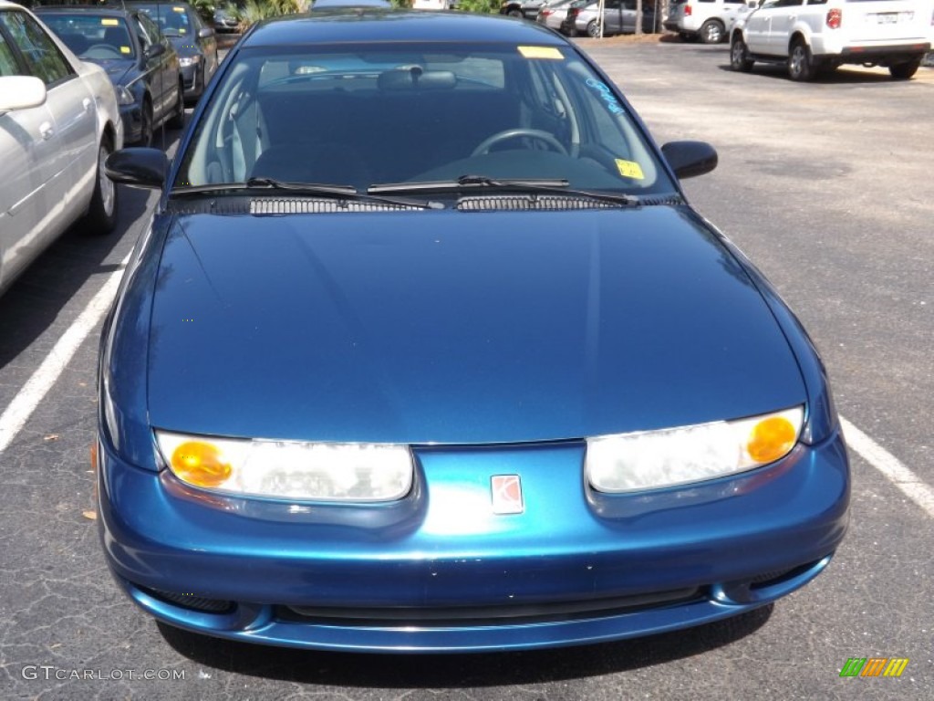 2002 S Series SL2 Sedan - Blue / Black photo #2